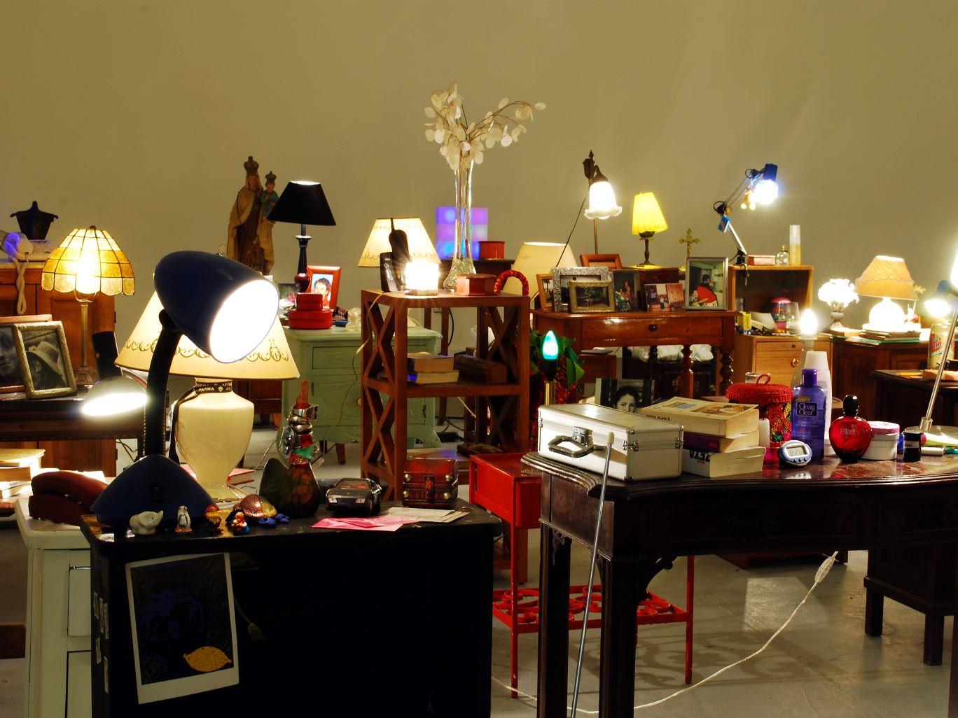 Instalación "Sueño velado" de la artista Nury González